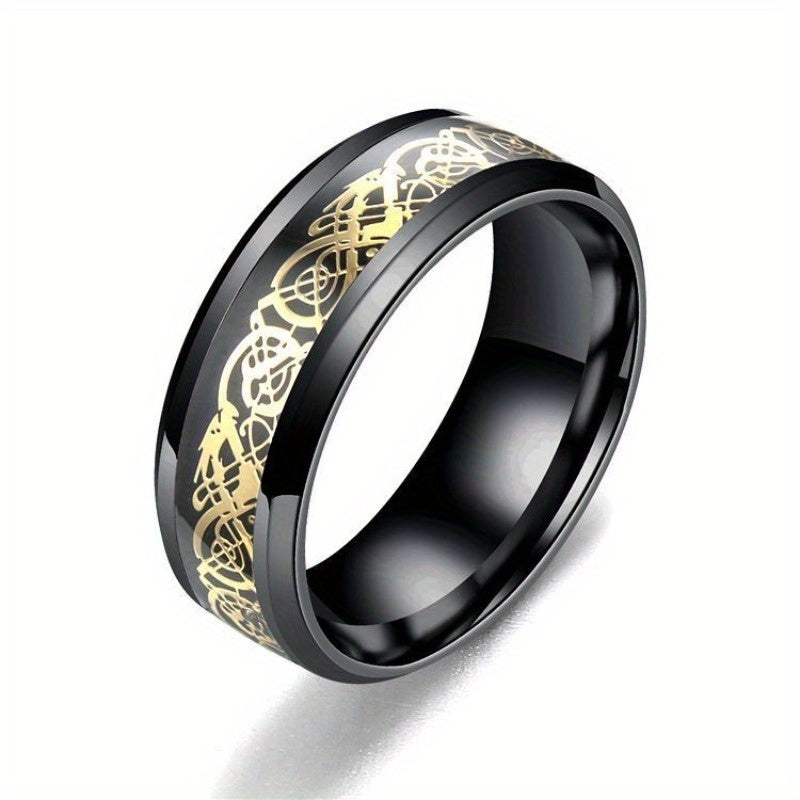 Colorful carved and rotatable rings with multiple color options, suitable for festivals such as Independence Day and Christmas, trendy accessories