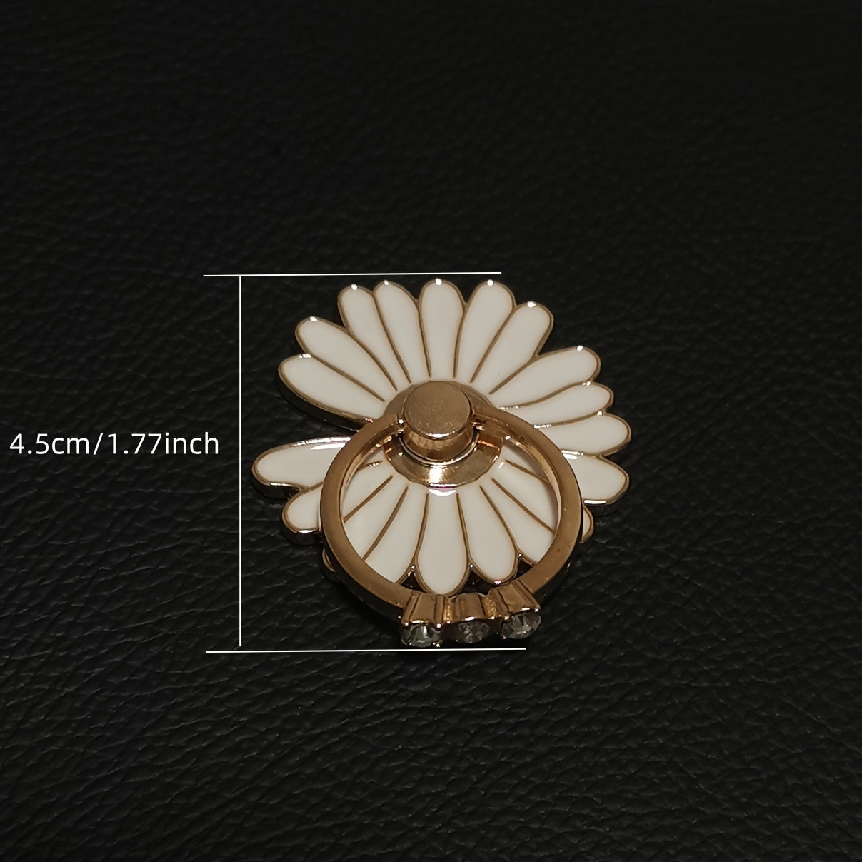360-Degree Rotatable Metal Phone Ring Holder, Durable & Stylish Accessory for Smartphones, Universal Fit, Elegant Design
