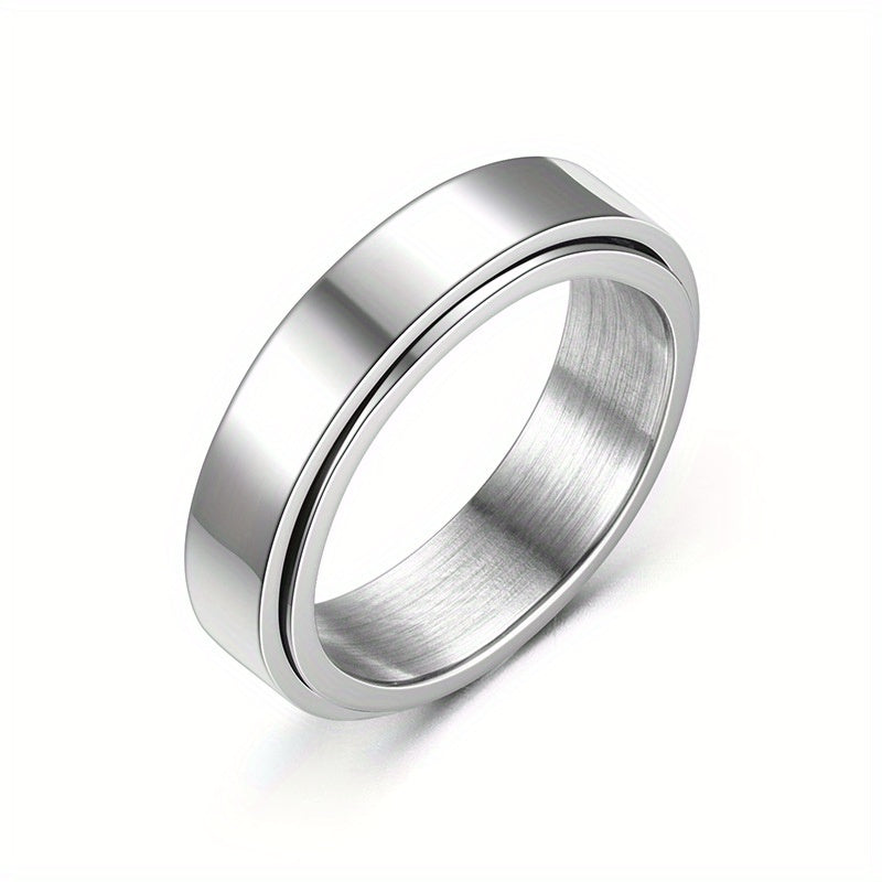 Colorful rotatable rings with 5 colors to choose from, suitable for festivals such as Independence Day and Christmas. They are trendy and accessories.