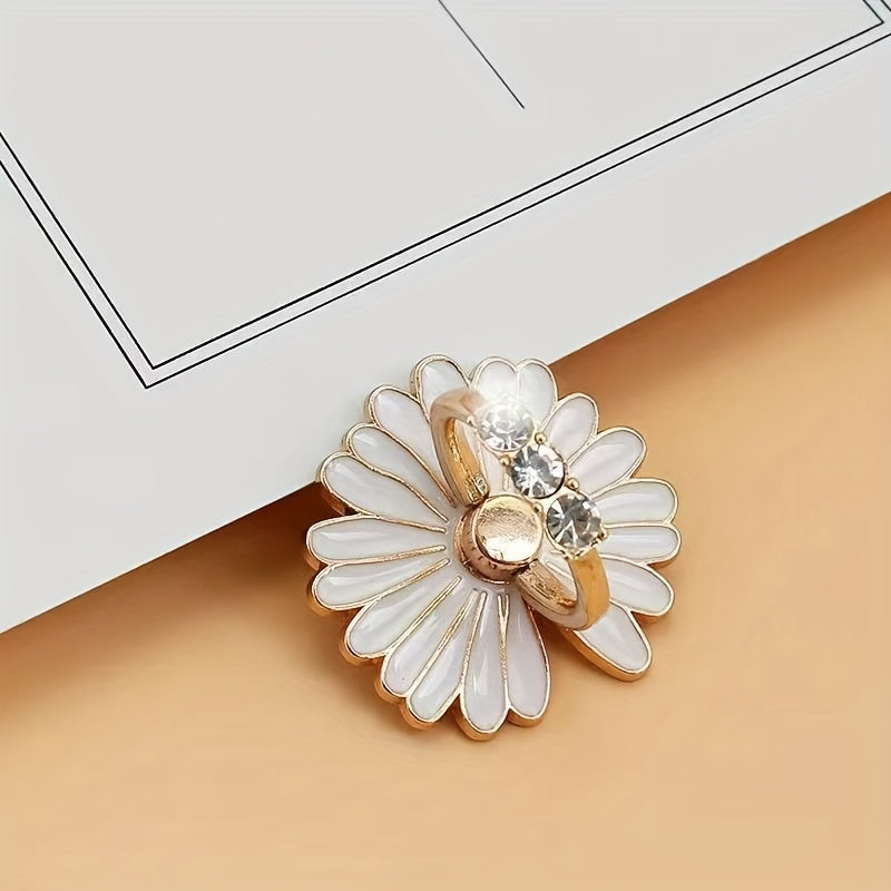 360-Degree Rotatable Metal Phone Ring Holder, Durable & Stylish Accessory for Smartphones, Universal Fit, Elegant Design
